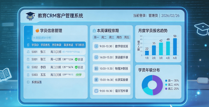 教育CRM系统，真的比传统方式好？